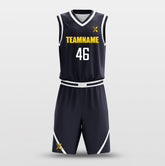Cikers Sports Basketball Uniforms Nuggets Black - Customized Basketball Jersey Design for Team