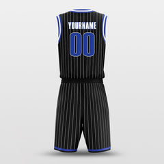 Cikers Sports Basketball Uniforms Ocean Black - Customized Basketball Jersey Design for Team
