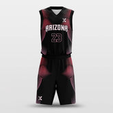 Cikers Sports Basketball Uniforms Opera black - Customized Basketball Jersey Set Sublimated
