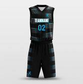 Cikers Sports Basketball Uniforms Optical Plan - Customized Basketball Jersey Set Design