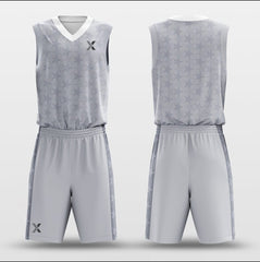 Cikers Sports Basketball Uniforms Overcast Sky - Customized Basketball Jersey Design Print