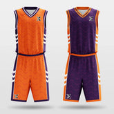 Cikers Sports Basketball Uniforms Parallel Symbol - Custom Reversible Basketball Jersey Set Sublimated BK260104S