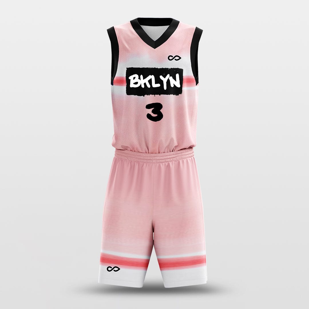 Cikers Sports Basketball Uniforms Pink / S Pink - Custom Sublimated Basketball Uniform Set