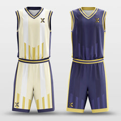 Cikers Sports Basketball Uniforms Podium - Customized Reversible Basketball Jersey Set Design BK260108S