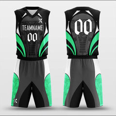 Cikers Sports Basketball Uniforms Rattlesnake - Customized Basketball Jersey Set Sublimated