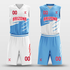 Cikers Sports Basketball Uniforms Scratch- Custom Reversible Basketball Jersey Set Sublimated