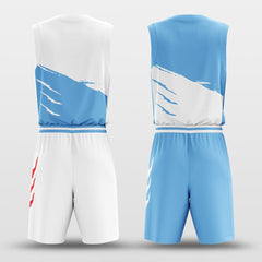 Cikers Sports Basketball Uniforms Scratch- Custom Reversible Basketball Jersey Set Sublimated