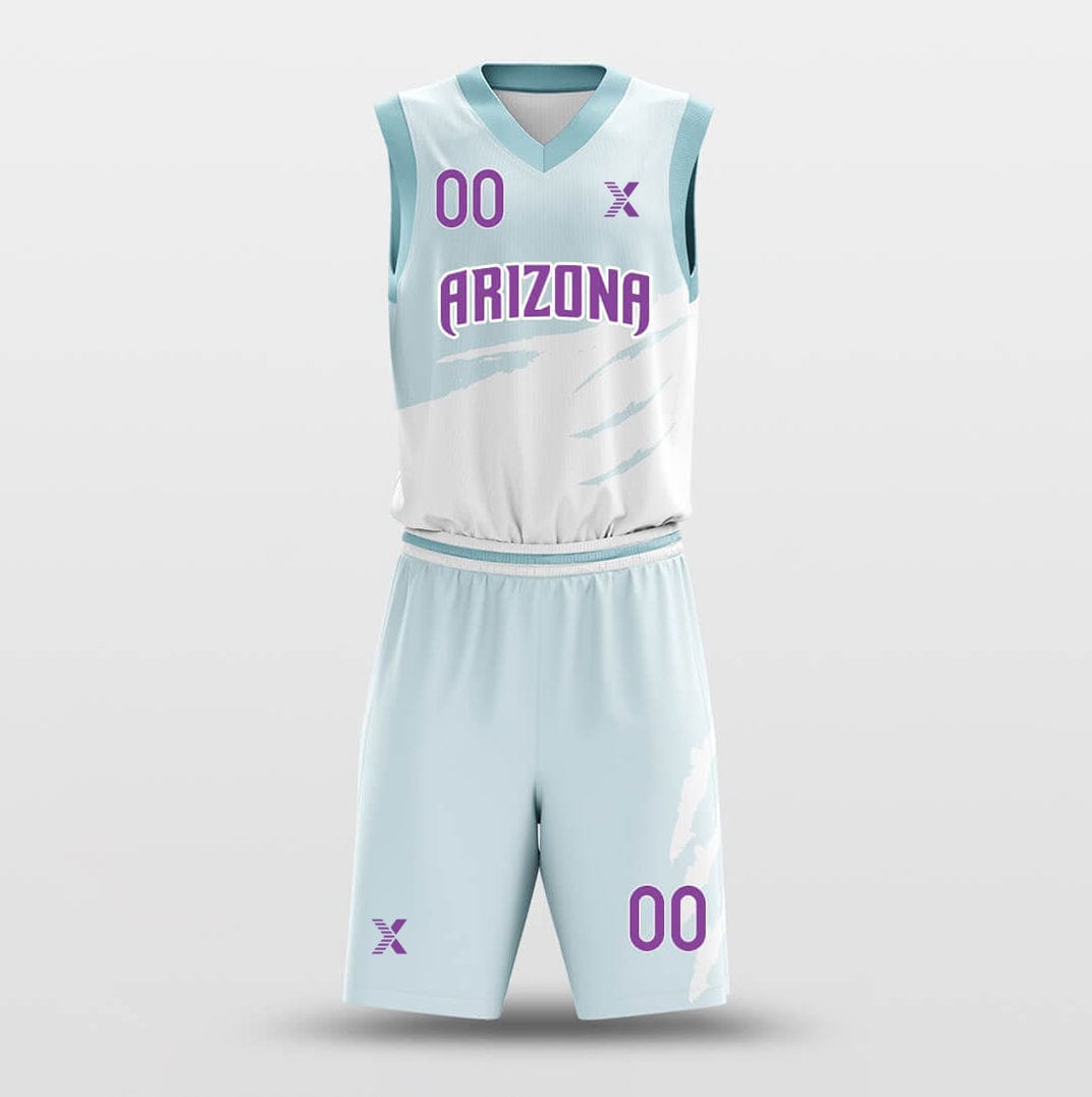 Cikers Sports Basketball Uniforms Scratch - Customized Basketball Jersey Set Sublimated