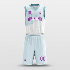Cikers Sports Basketball Uniforms Scratch - Customized Basketball Jersey Set Sublimated