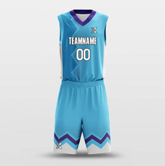 Cikers Sports Basketball Uniforms Screw Thread - Customized Basketball Jersey Set Design BK160619S