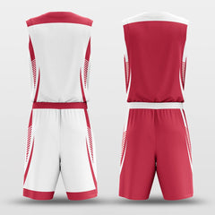 Cikers Sports Basketball Uniforms Serrated - Customized Reversible Basketball Jersey Set Design BK260610S