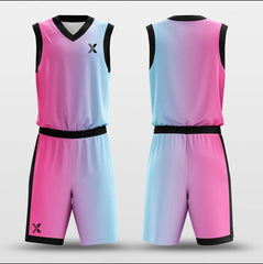Cikers Sports Basketball Uniforms Setting Sun - Customized Basketball Jersey Design