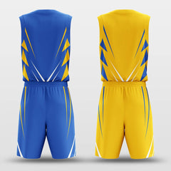 Cikers Sports Basketball Uniforms Sharp - Custom Reversible Basketball Jersey Set Sublimated BK260613S