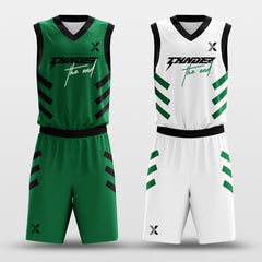 Cikers Sports Basketball Uniforms Slash - Custom Reversible Sublimated Basketball Jersey Set