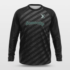 Cikers Sports Basketball Uniforms Somecity - Customized Baggy Long Sleeve Shooting Jersey