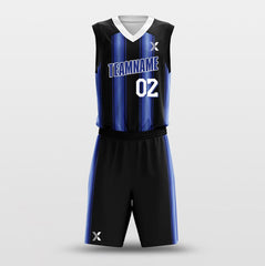 Cikers Sports Basketball Uniforms Spot Light - Customized Basketball Jersey Design Split