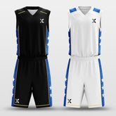 Cikers Sports Basketball Uniforms Star - Custom Reversible Basketball Jersey Set Sublimated BK260605S