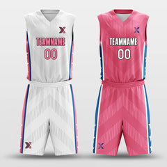 Cikers Sports Basketball Uniforms Star Leap - Custom Reversible Basketball Jersey Set Sublimated BK260615S