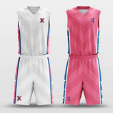 Cikers Sports Basketball Uniforms Star Leap - Custom Reversible Basketball Jersey Set Sublimated BK260615S