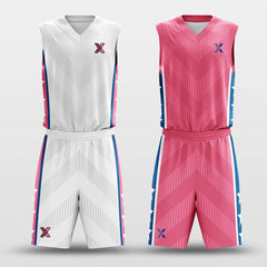 Cikers Sports Basketball Uniforms Star Leap - Custom Reversible Basketball Jersey Set Sublimated BK260615S