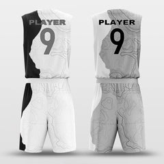 Cikers Sports Basketball Uniforms Territory - Custom Reversible Sublimated Basketball Jersey Set
