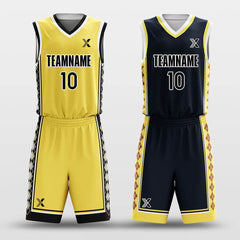 Cikers Sports Basketball Uniforms The Square Continues - Custom Reversible Basketball Jersey Set Sublimated BK260103S