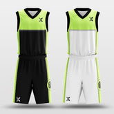 Cikers Sports Basketball Uniforms Tiger Teeth - Custom Reversible Sublimated Basketball Jersey Set