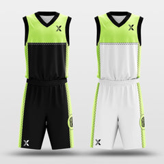 Cikers Sports Basketball Uniforms Tiger Teeth - Custom Reversible Sublimated Basketball Jersey Set