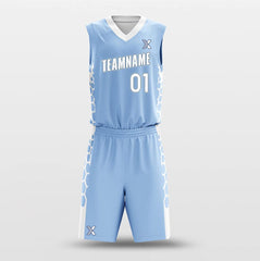 Cikers Sports Basketball Uniforms Tree Hole - Customized Basketball Jersey Set Design
