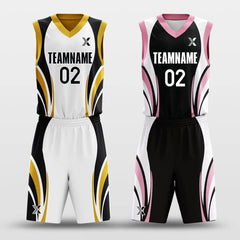Cikers Sports Basketball Uniforms Vajra - Customized Reversible Basketball Jersey Set Design