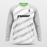 Cikers Sports Basketball Uniforms Velocity - Customized Baggy Long Sleeve Shooting Jersey