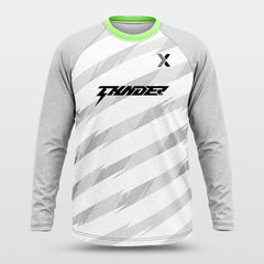 Cikers Sports Basketball Uniforms Velocity - Customized Baggy Long Sleeve Shooting Jersey