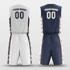 Cikers Sports Battleship - Customized Reversible Sublimated Basketball Set