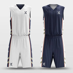 Cikers Sports Battleship - Customized Reversible Sublimated Basketball Set
