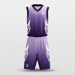 Cikers Sports Bauhinia - Customized Sublimated Basketball Set