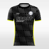 Cikers Sports Black / S Black Block - Custom Soccer Jersey for Men Sublimation FT060125S