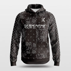 Cikers Sports Black / S Paisley - Customized Loose-Fit training Hoodie