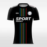 Cikers Sports Black / S Rainbow Line - Custom Soccer Jersey for Men Sublimation