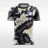 Cikers Sports Black / S The Track - Custom Soccer Jersey for Men Sublimation FT060111S