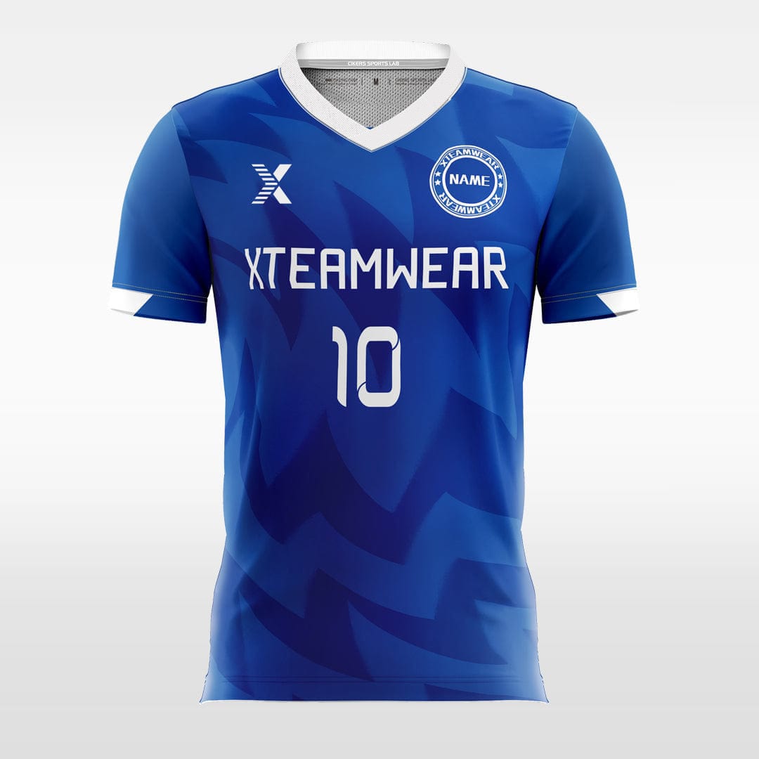 Cikers Sports Blue Cool - Custom Soccer Jersey for Men Sublimation
