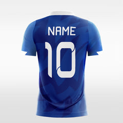 Cikers Sports Blue Cool - Custom Soccer Jersey for Men Sublimation