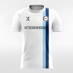 Cikers Sports Blue Ribbon - Customized Men's Sublimated Soccer Jersey