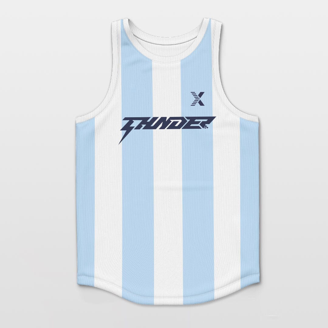 Cikers Sports Blue / S Argentina - Customized Basketball Jersey Top