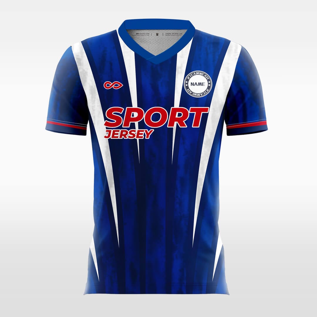 Cikers Sports Blue / S Azure Dream - Custom Soccer Jersey for Men Sublimation FT060137S
