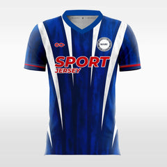 Cikers Sports Blue / S Azure Dream - Custom Soccer Jersey for Men Sublimation FT060137S
