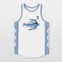 Cikers Sports Blue / S Carolina Blue - Customized Basketball Jersey Top