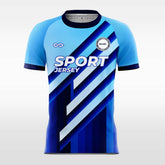 Cikers Sports Blue / S Chic Shadow - Custom Soccer Jersey for Men Sublimation FT060133S