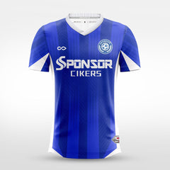 Cikers Sports blue / S Forest Breath - Custom Soccer Jersey for Men Sublimation - WS201GYVE3