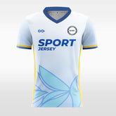 Cikers Sports Blue / S Lotus - Custom Soccer Jersey for Men Sublimation FT060502S