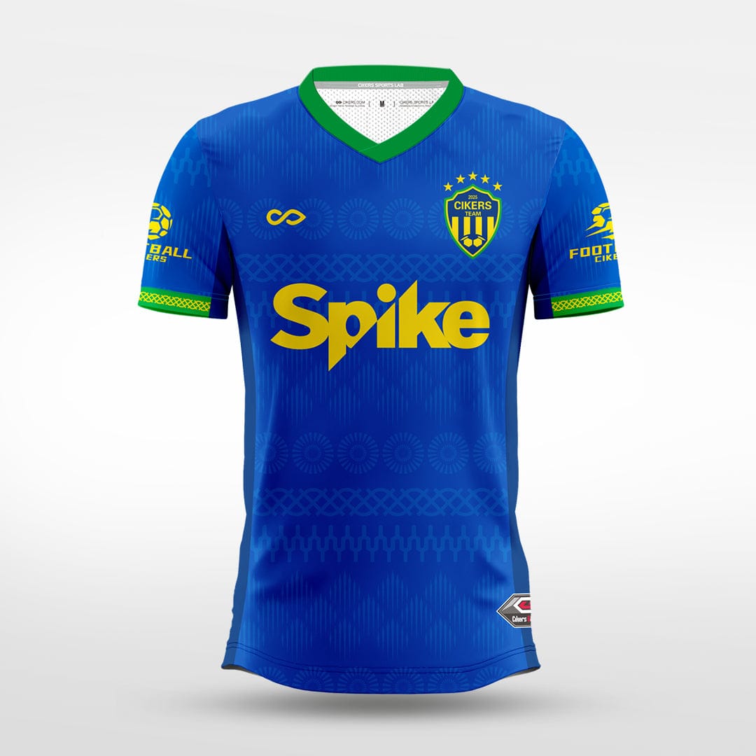 Cikers Sports blue / S Red Halberd- Custom Soccer Jersey for Men Sublimation - WS201GYVS3